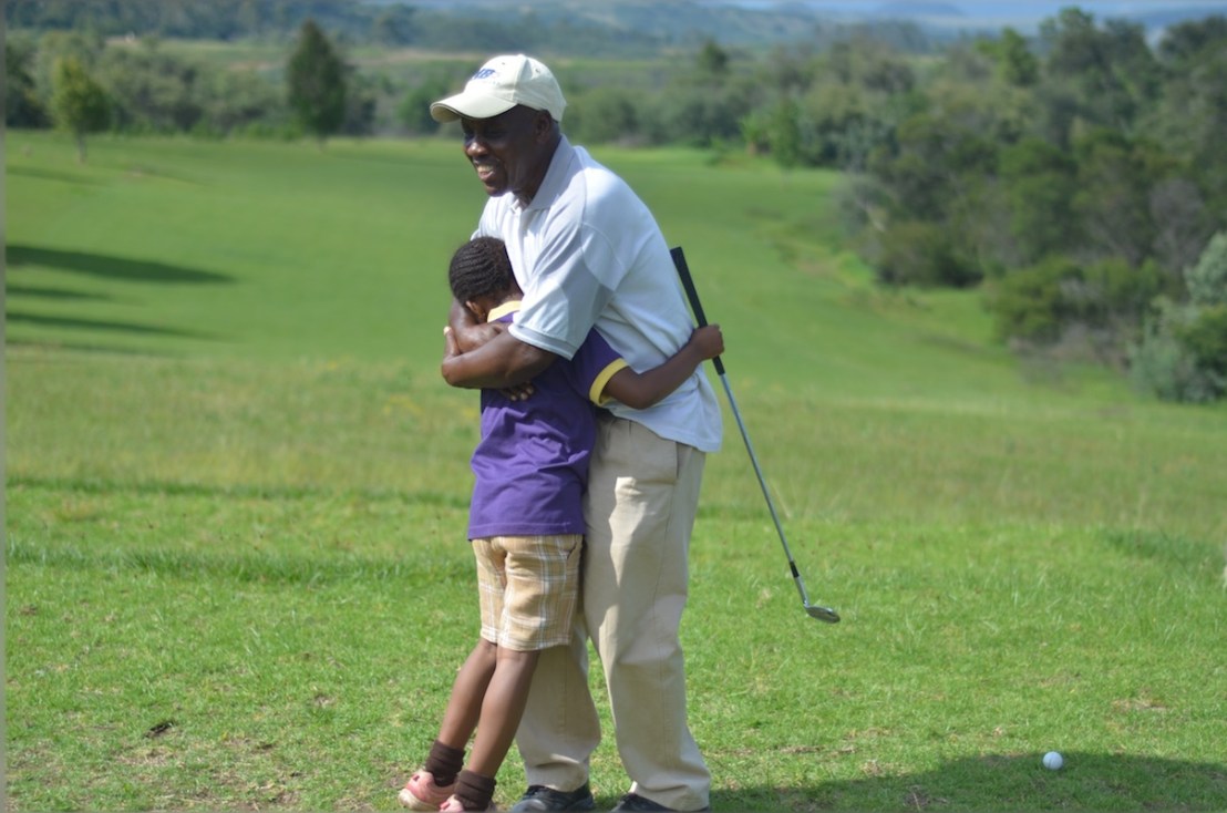 Teacher and pupil both overjoyed!