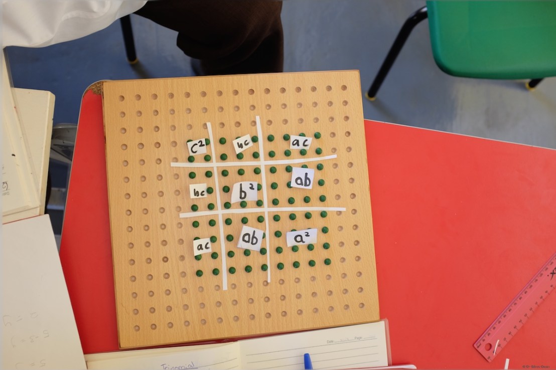 Trinomial square of (a + b + c)